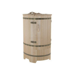 865 Фитобочка прямая "Премиум" цвет натуральный, фурнитура 409 Alyarus