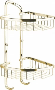 Полка угловая 2-ярусная, 180х180х410 мм ART&MAX AM-G-8962-Do