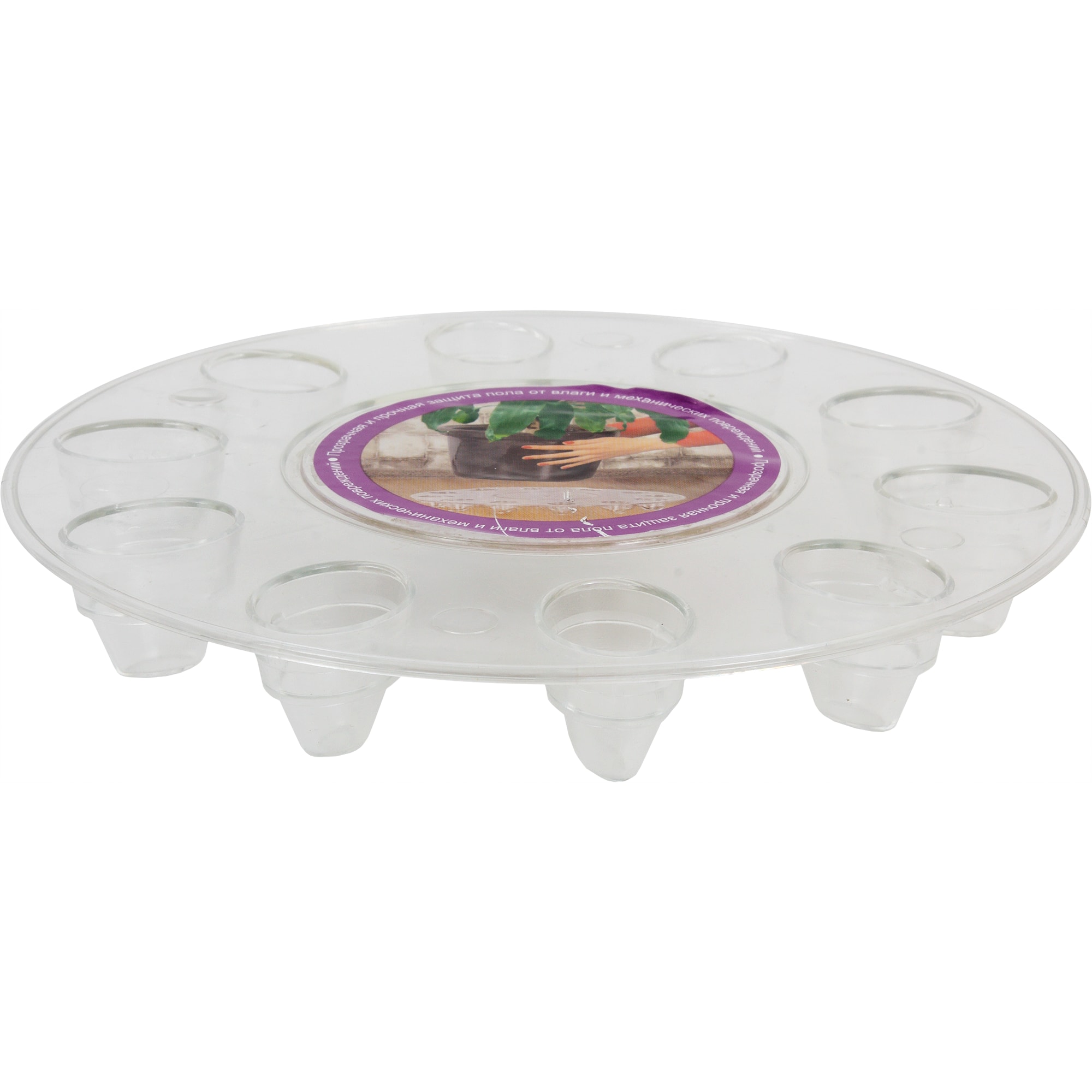 13463223 Поддон для горшка D15, пластик, Белый Santreyd 