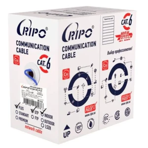 91247589 Кабель Ripo Plus UTP 4 CAT6 23AWG медь 2x305 м цвет синий STLM-1112150