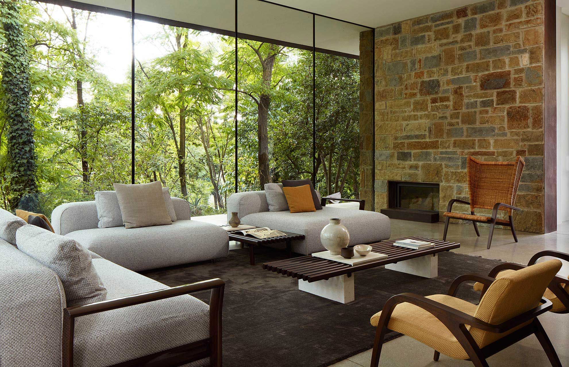 Низкий садовый столик из красного дерева Exteta Эльба ARCH-00085814 - Вид №10