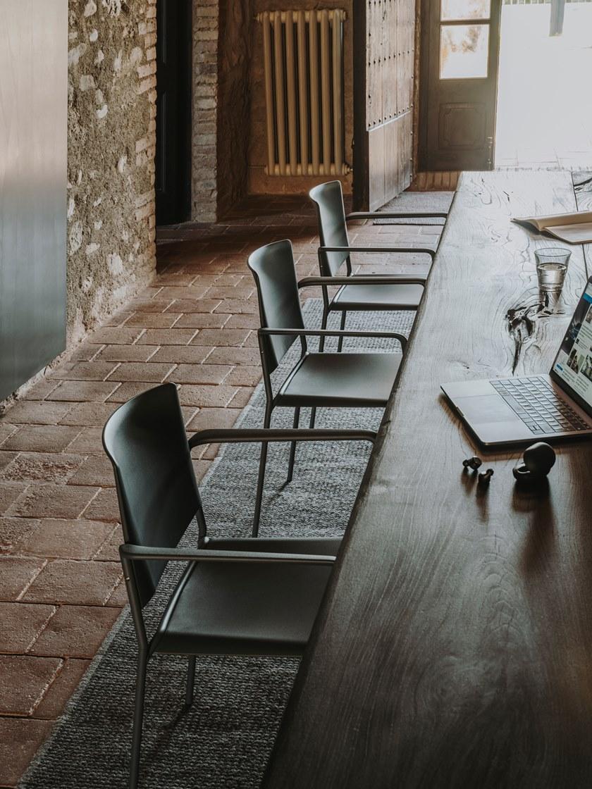 ENEA Штабелируемый тканевый стул с подлокотниками Ema sun-id-1445413 - Вид №16