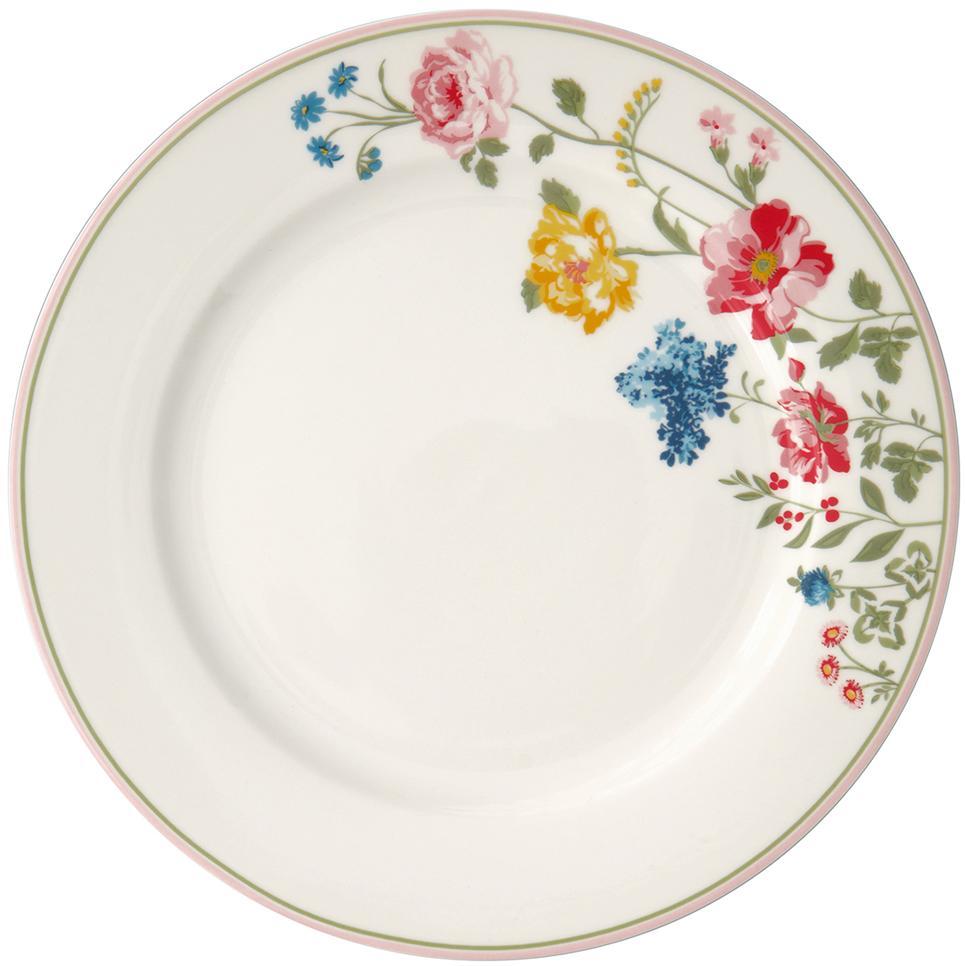 Блюдо Thilde white 25 см Greengate STWDINTHL0106