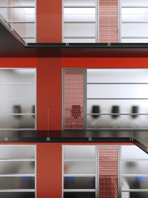 MASCAGNI Мобильная стена из алюминия и стекла для офиса Allinone sun-id-1370513 - Вид №6