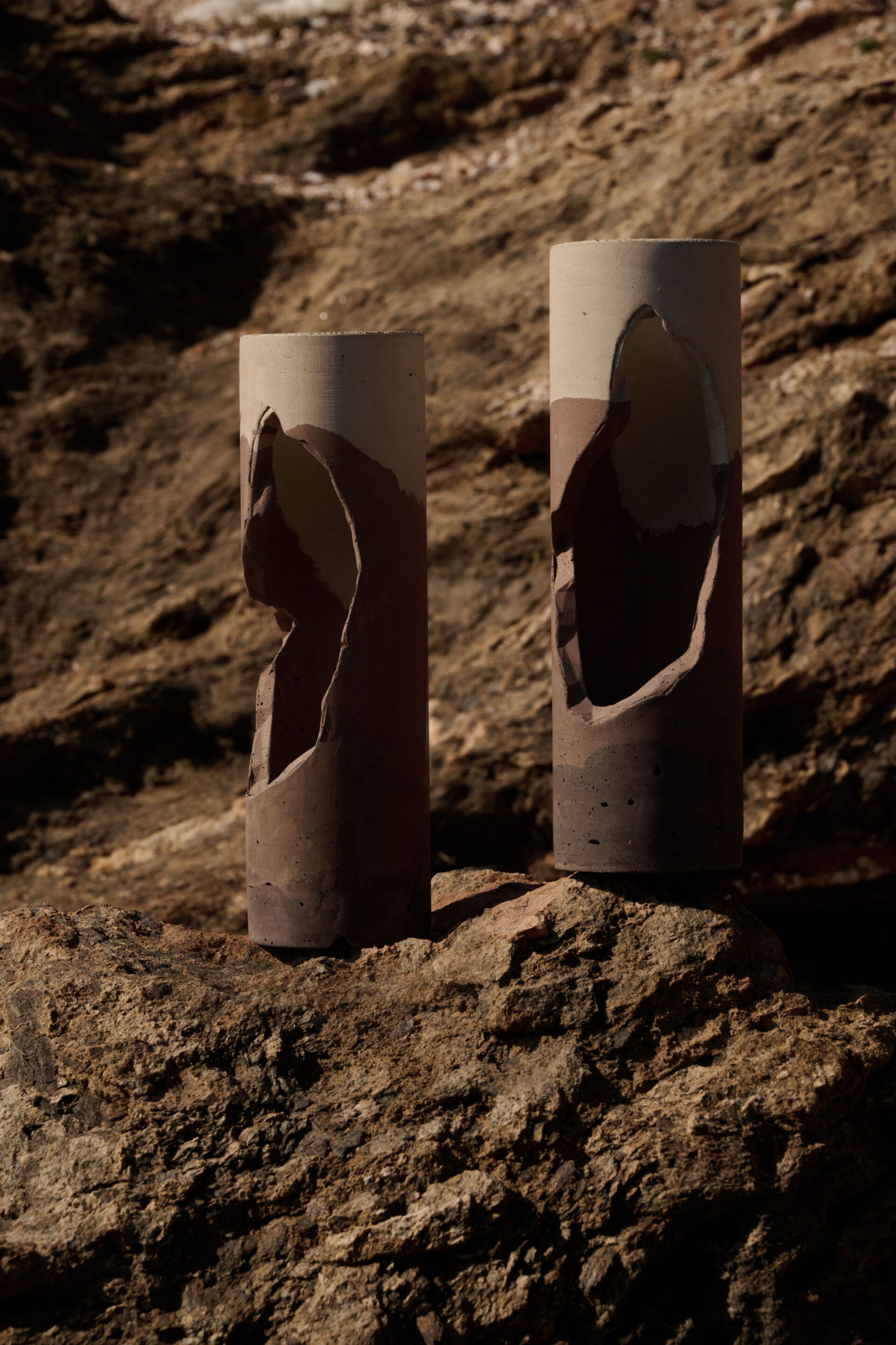 Бетонная настольная лампа URBI et ORBI Medius Terra ARCH-00037625 - Вид №2