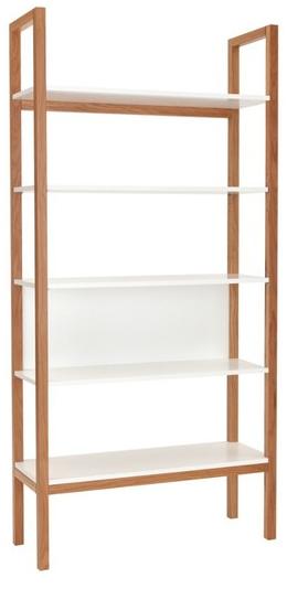 Woodman Открытая полка из лакированной древесины Farringdon sun-id-1463410 - Вид №2