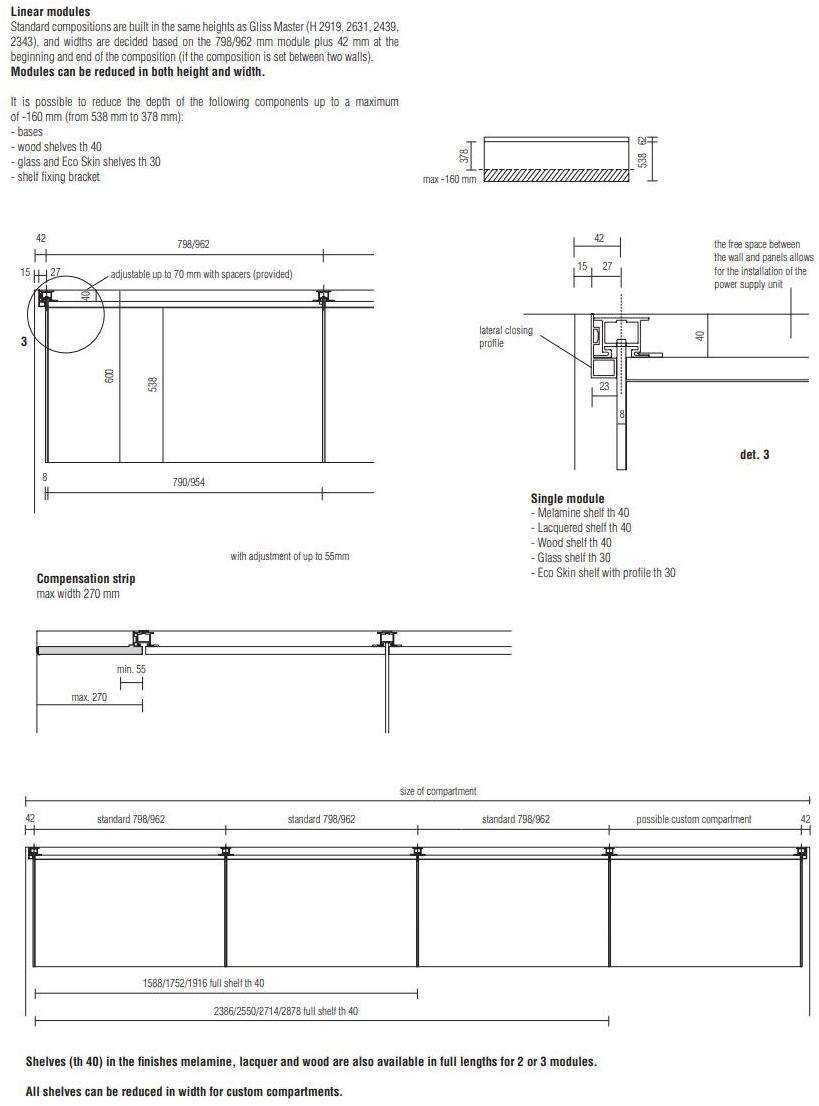 Molteni & C. Модульная деревянная гардеробная sun-id-1363137 - Вид №9