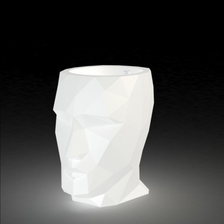 070492 Кашпо матовое светящееся LED RGBW Battery 70см Vondom Adan - Вид №4