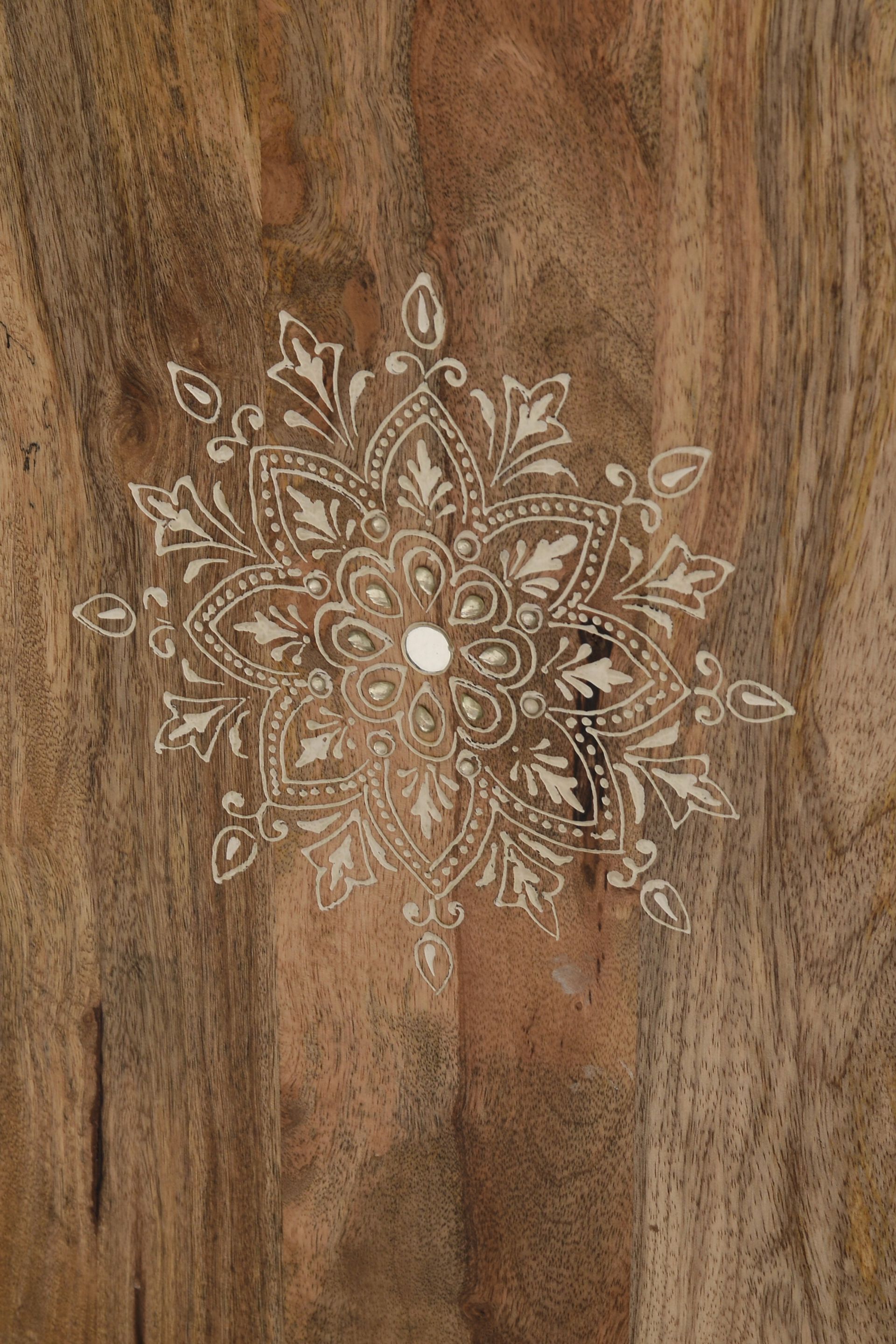 Прямоугольная тумбочка из манго с ящиками Giner y Colomer 1374 ARCH-00079888 - Вид №6