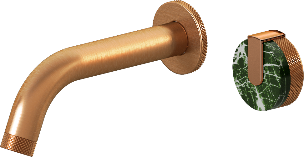 E-11535-R2MG-L1RG-BRG Настенный прогрессивный смеситель скрытого монтажа для раковины GRAFF MOD+