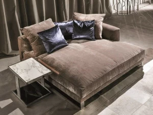 Longhi Мягкая кушетка из кожи Loveluxe