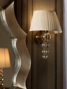 072073 Бра шампань / латунный Schuller Mercury