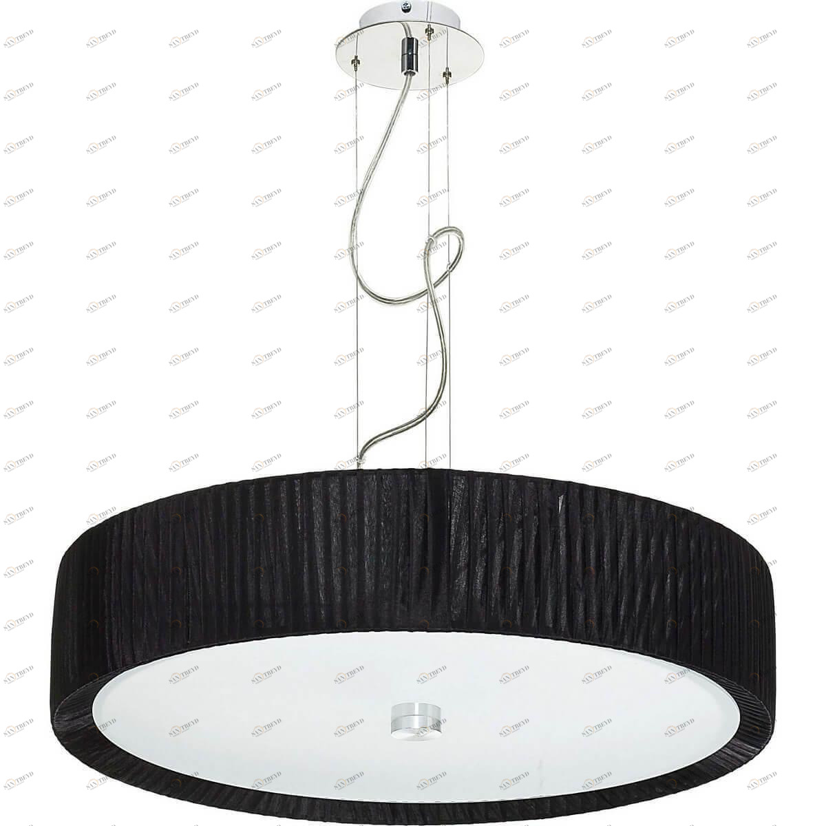 Потолочный светильник с абажуром круглый черный Alehandro 5353 NOWODVORSKI ALEHANDRO BLACK 00-3889798 Черный 