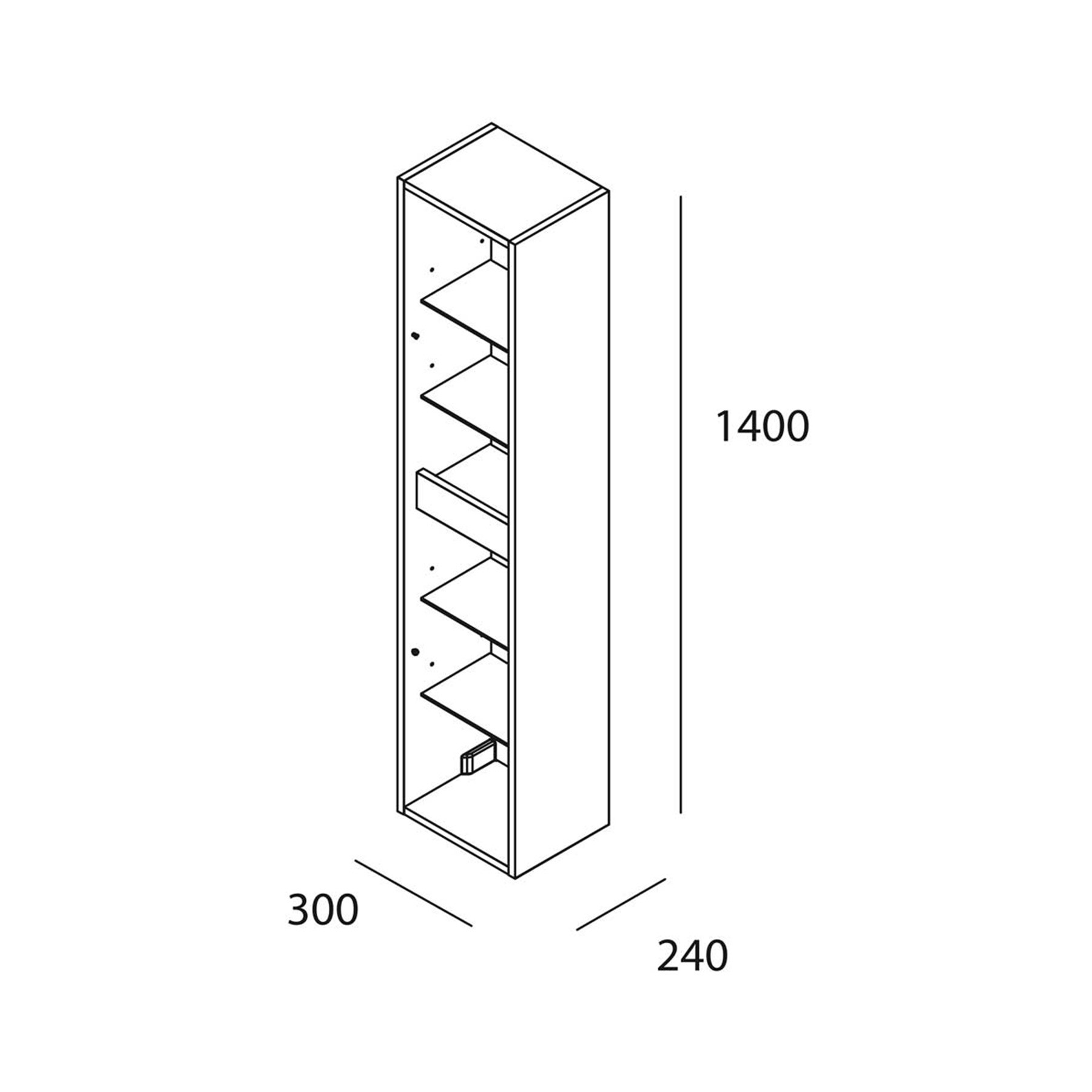 85174 SALGAR Колонна NOJA OAK CALEDONIA Дуб Каледония - Вид №3