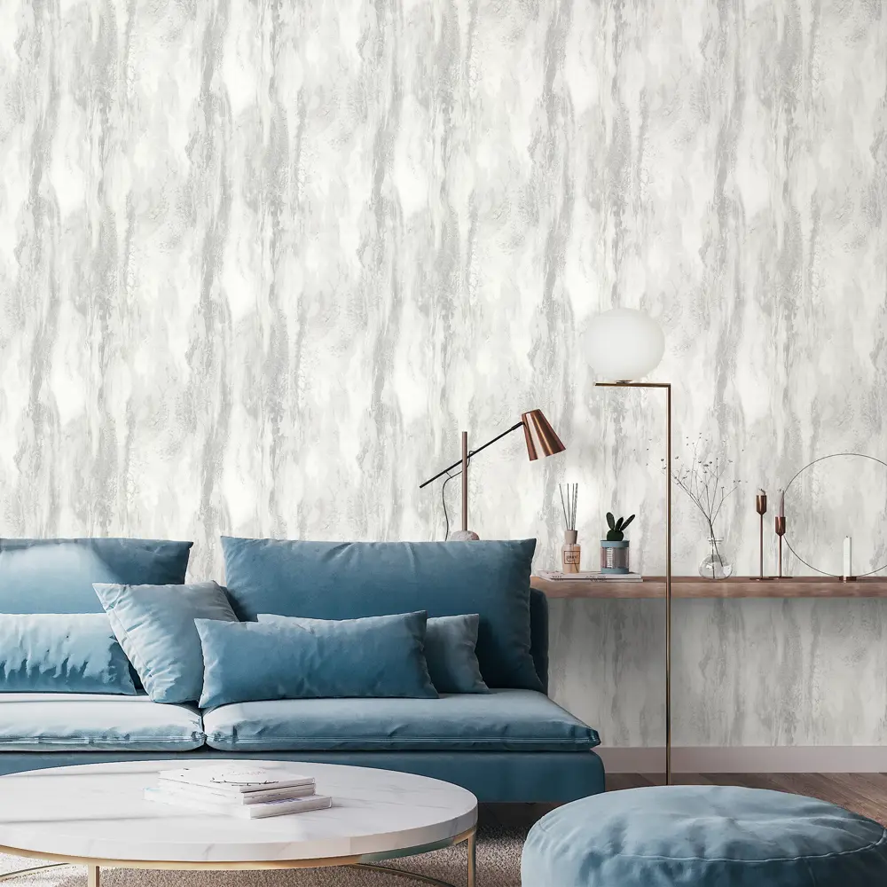 Обои флизелиновые Аспект ру Ниагара серые 1.06 м 70456-14 STLM-2210721 - Вид №2