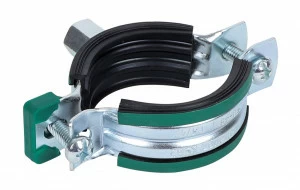3396091 Крепление для труб  KSB2 Хомуты с вкладышем epdm (M8/10) для стальных, медных, чугунных и пластиковых (многослойных) труб