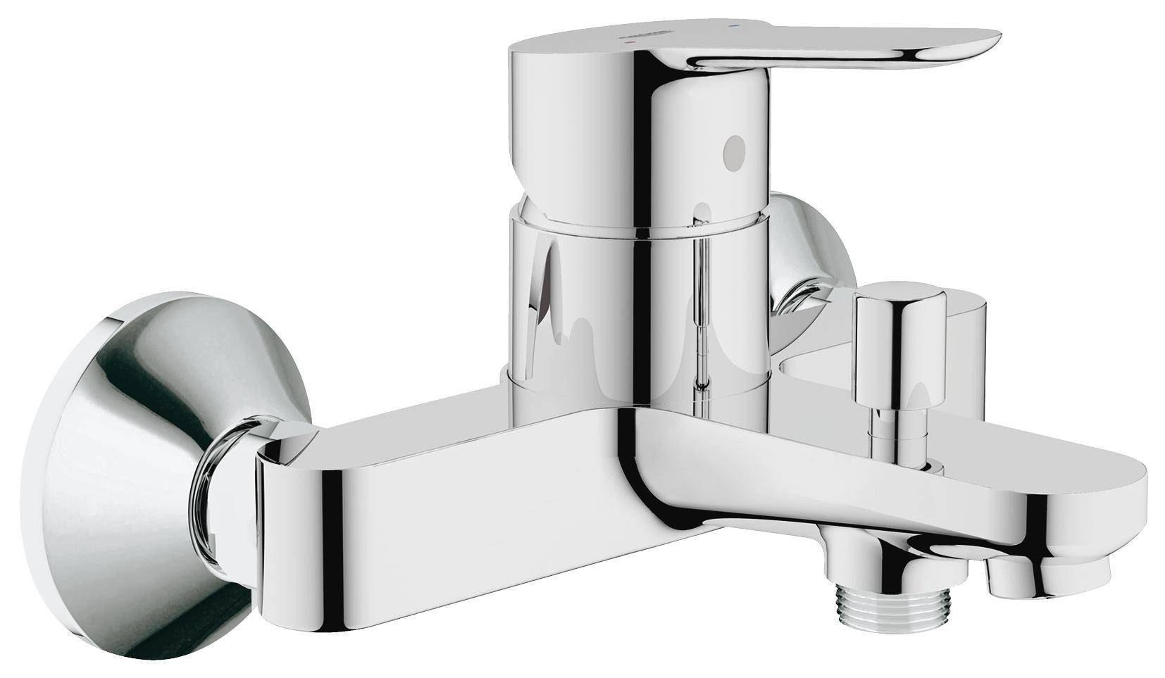 Смеситель для ванны GROHE BauEdge, хром (32820000)