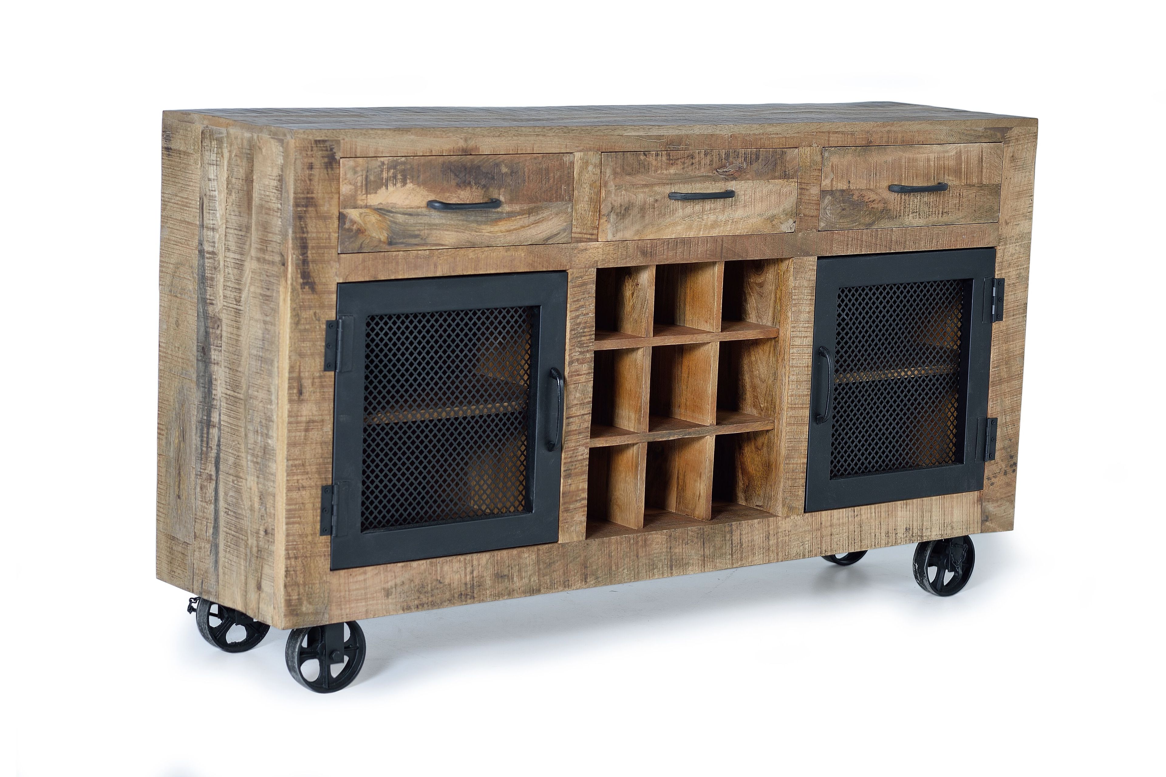 Манго шкаф с распашными дверцами и ящиками Giner y Colomer Ireland ARCH-00025663 - Вид №1