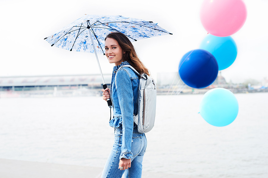 6011003 Рюкзак ° sam shiny silver SENZ  - Вид №3