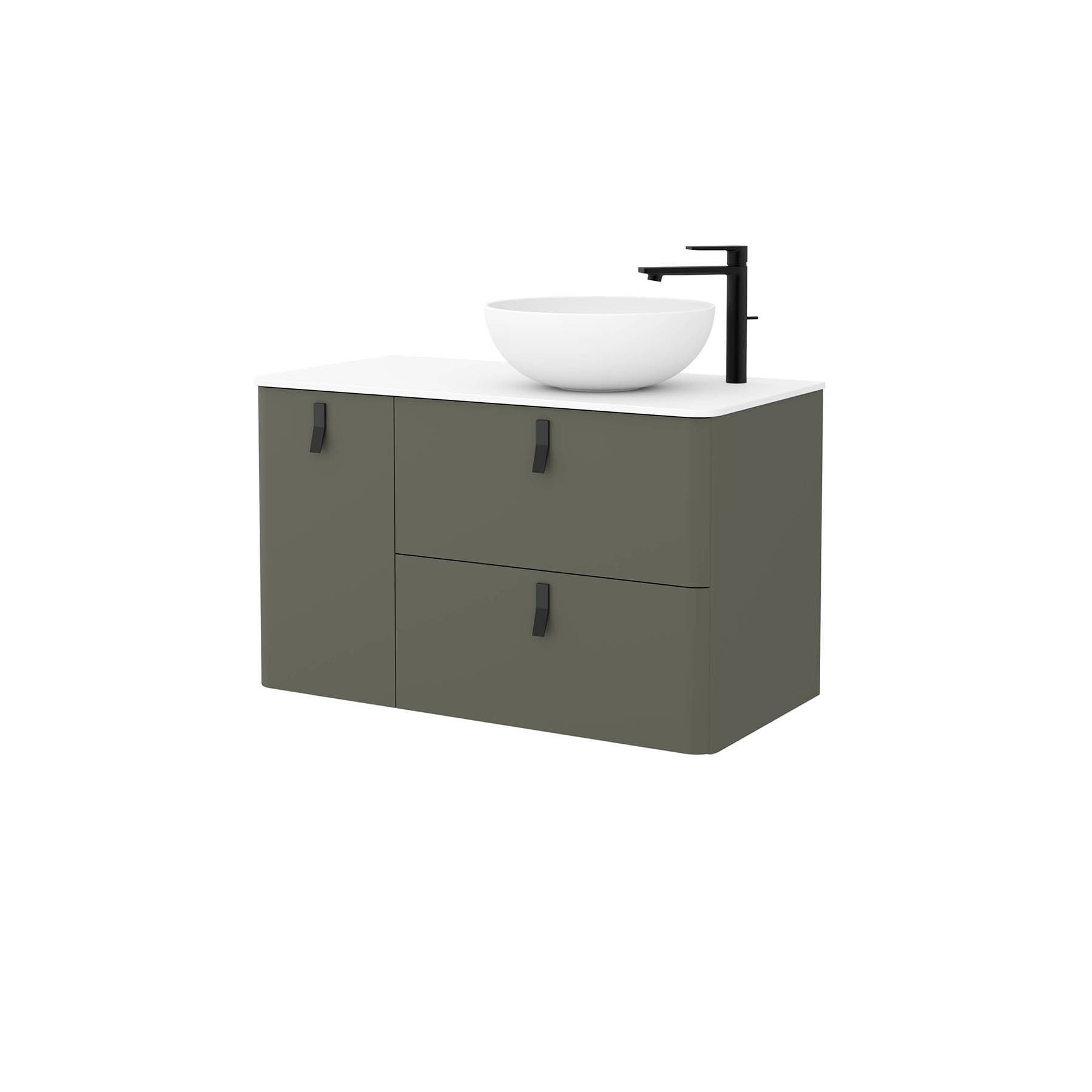 24653 SALGAR Мебель для умывальника UNIIQ 900 левая CASTAÑO Кастаньо  - Вид №2