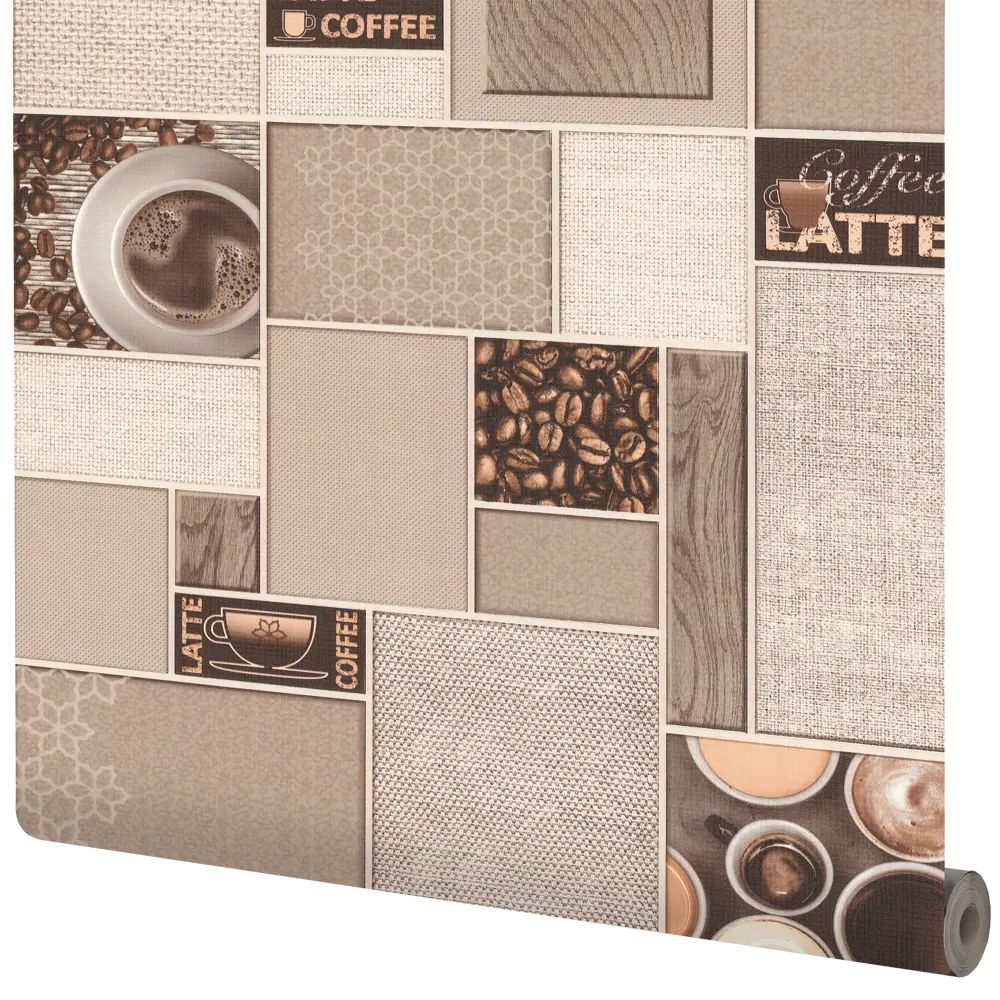 Обои виниловые Аспект Ру Арабика серые 0.53 м 80009-28 STLM-2200677