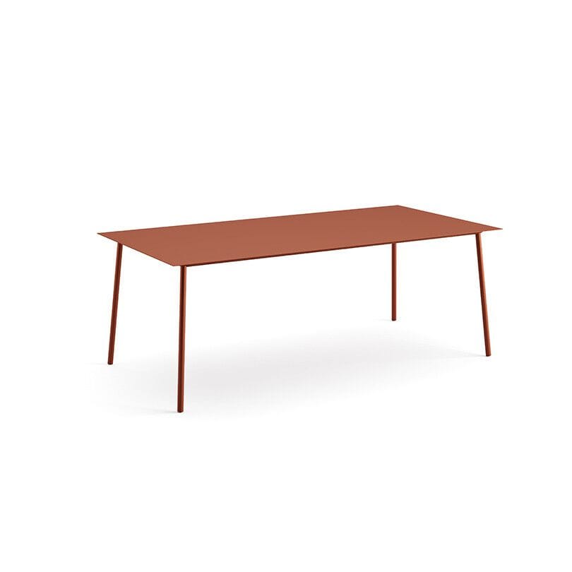 Металлический прямоугольный садовый стол Arper Onemm ARCH-00105400 - Вид №5