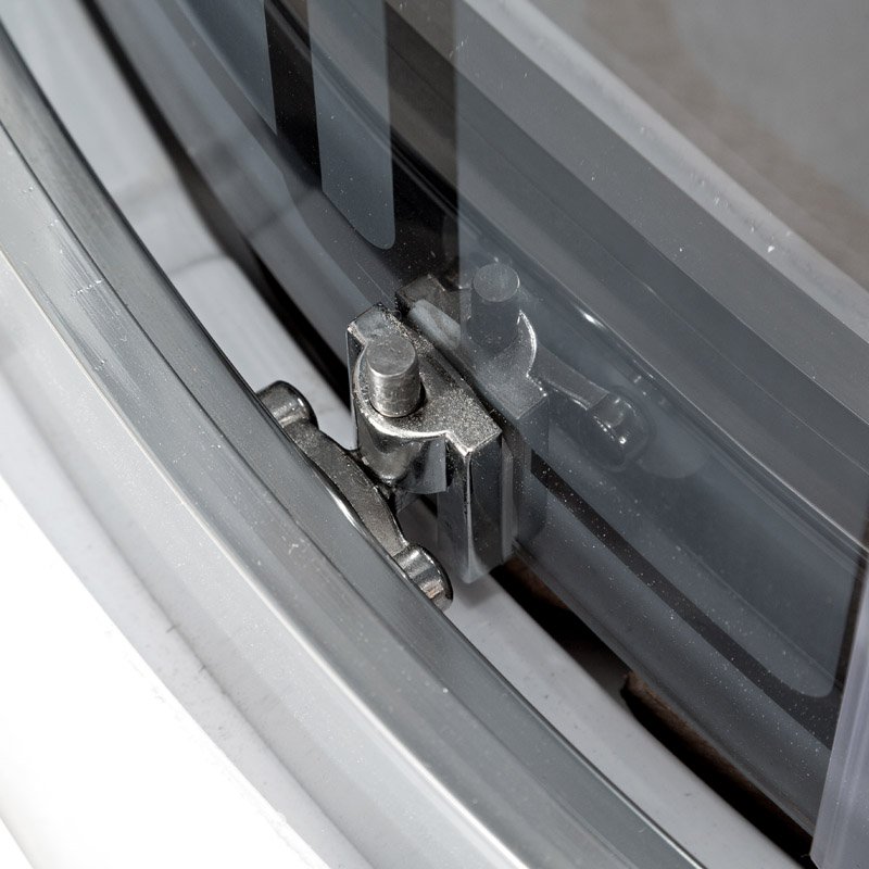 ЕМ1510 LED с гм. Душевая кабина DETO Серия EM BМ1590 N LED BLACK - Вид №9