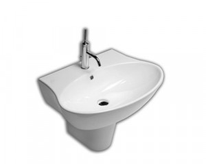 Y0QX01 Nido 68 умывальник с пьедесталом Hatria