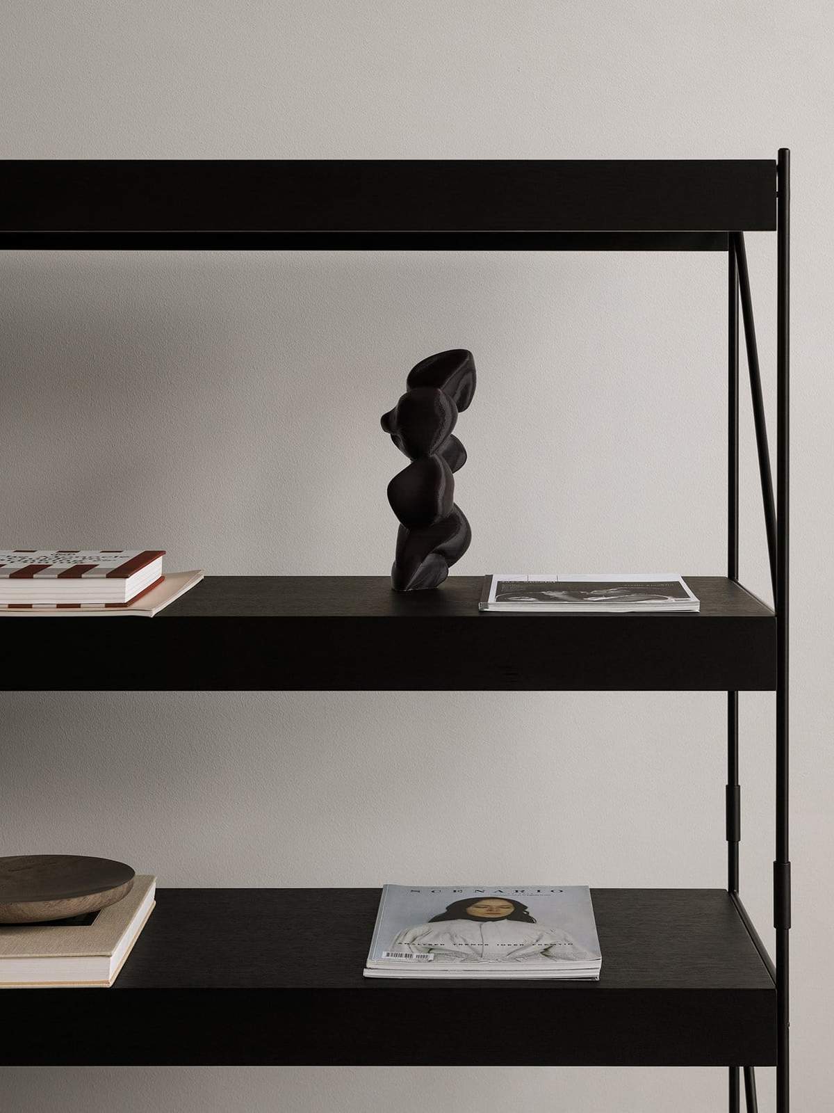 7335539 MENU Система хранения Zet, черный / черный 1x2  - Вид №2