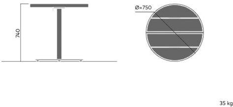 VESTRE Стол для пикника из стали и дерева April sun-id-1381246 - Вид №31