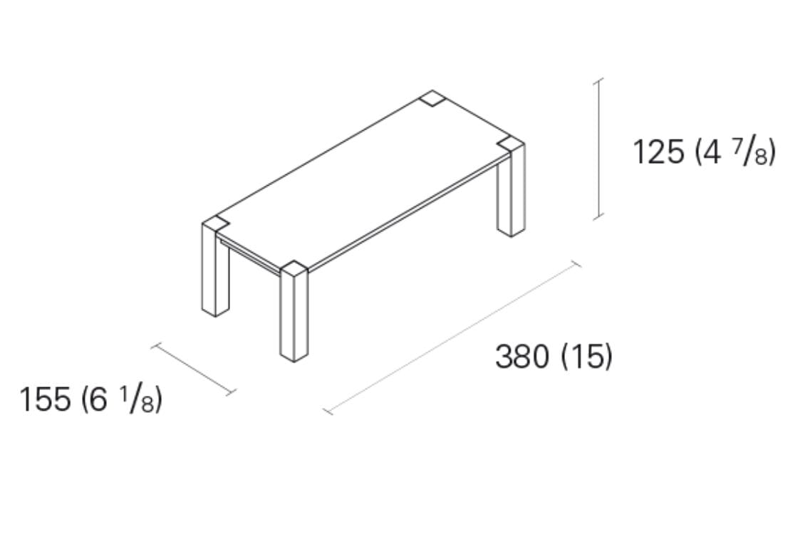 Миниатюра из дуба e15 BIGFOOT™ MINI ARCH-00148228 - Вид №2