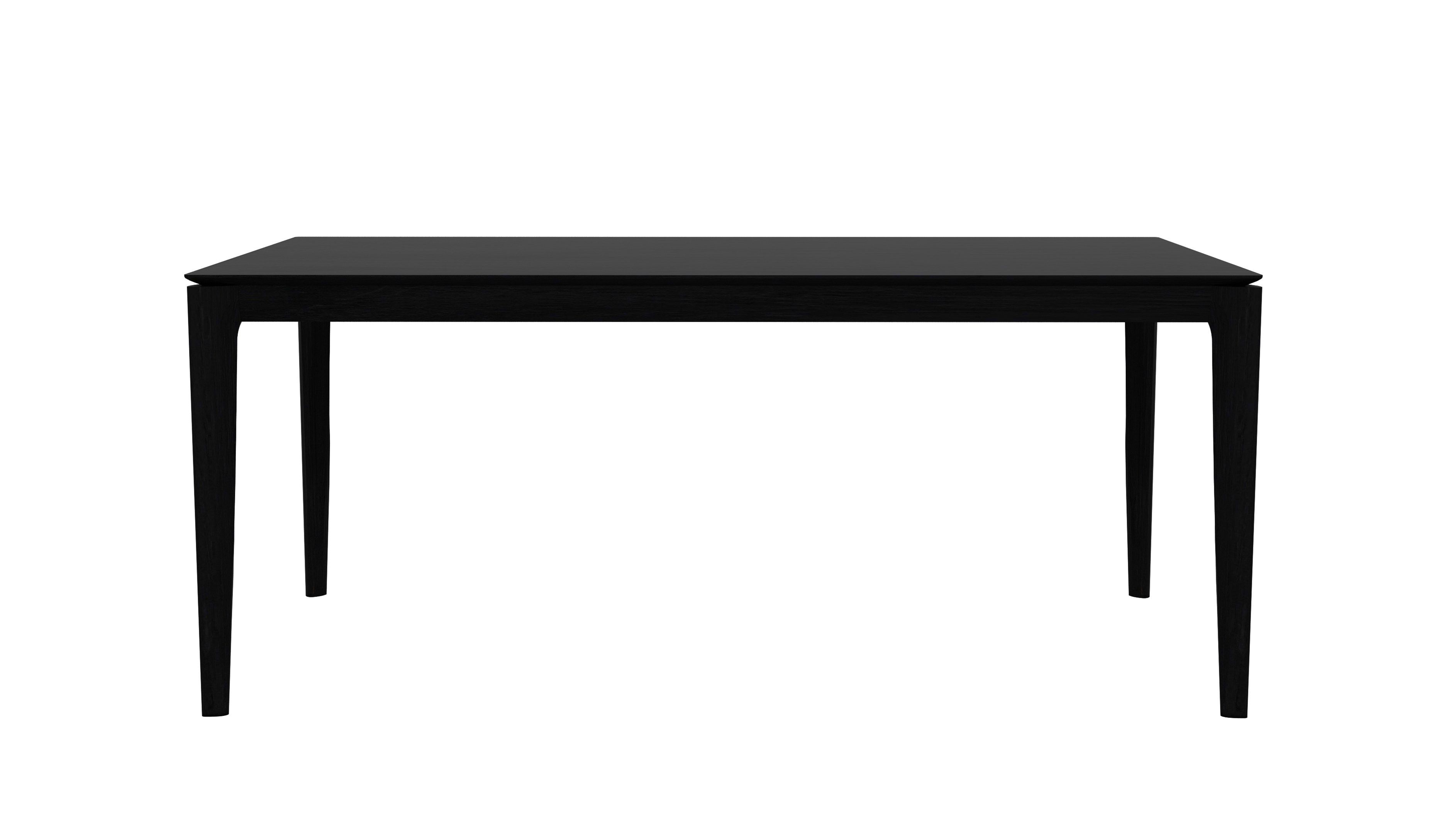 Прямоугольный обеденный стол из дуба Ethnicraft OAK BOK BLACK ARCH-00101142 - Вид №2
