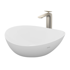 L4704MTE#CMW Накладная раковина консольная прямоугольная TOTO