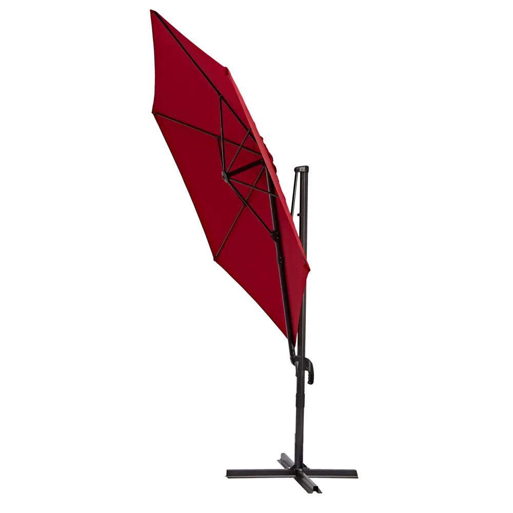 Зонт с боковой опорой Naterial Avea ø290 h251 см шестигранный красный 82232805 STLM-2053747  - Вид №3