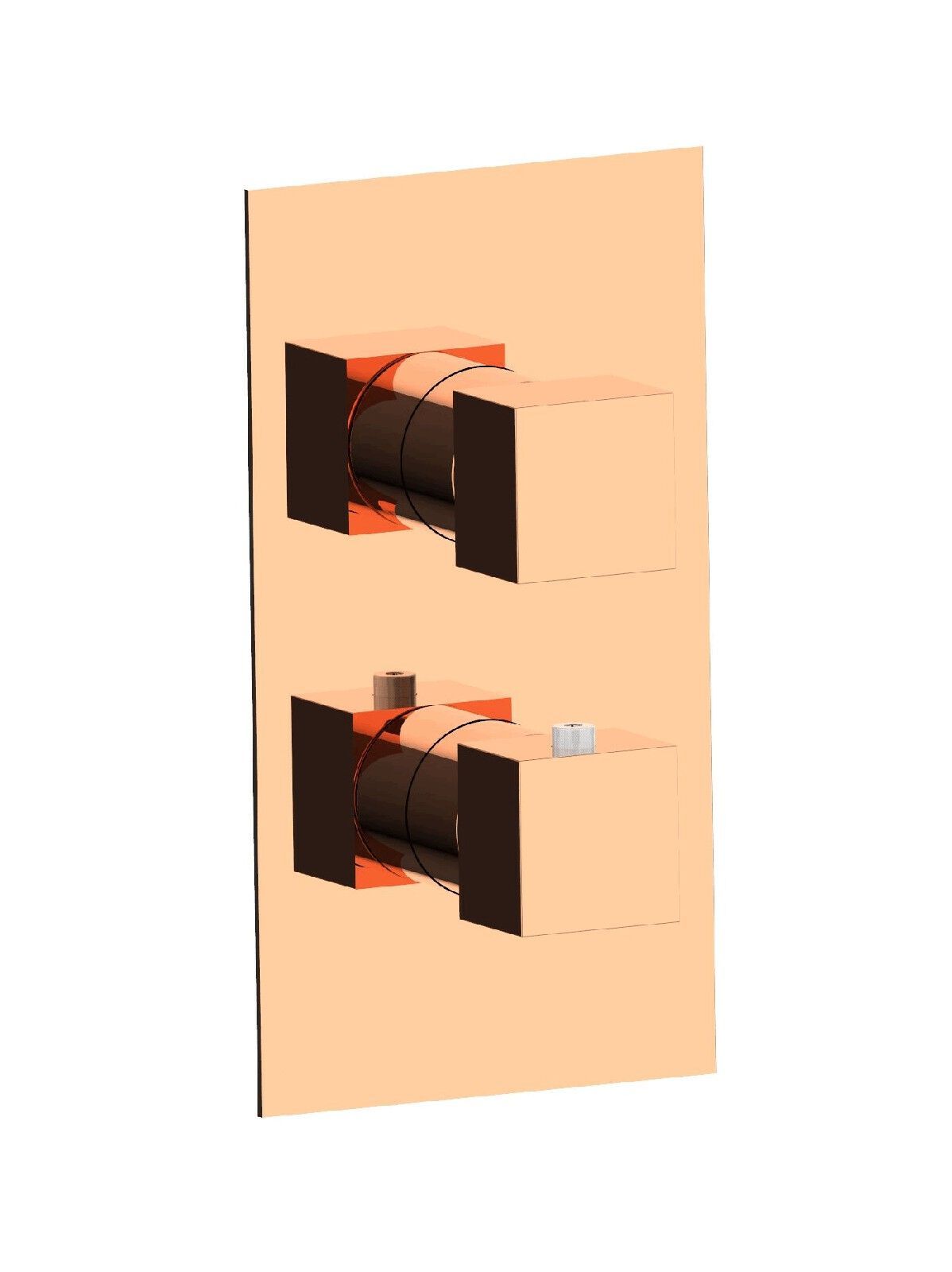 Термостатический встраиваемый смеситель для душа Rubinetterie Frattini душевые ARCH-00001986 - Вид №2