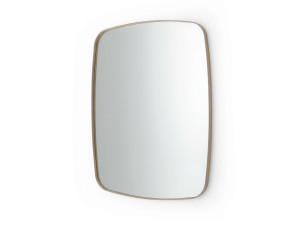 Прямоугольное настенное зеркало с рамкой