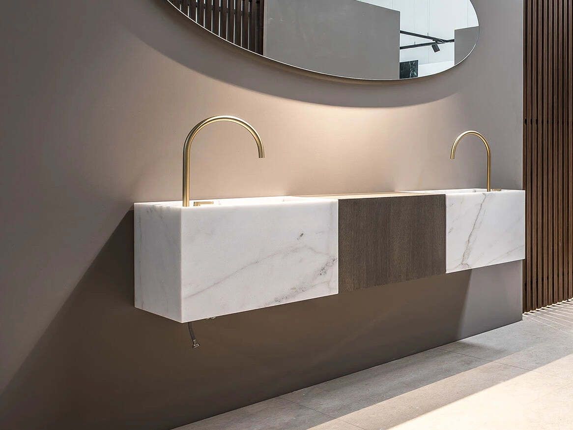 Подвесной шкаф для ванной комнаты с ящиками COCOON Piet Boon ARCH-00147311