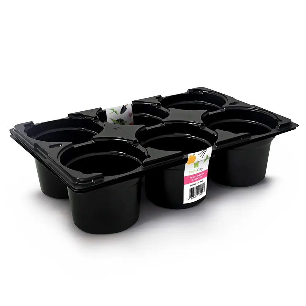 Кассета для рассады ГазонCity пластик 6 ячеек STLM-2205275