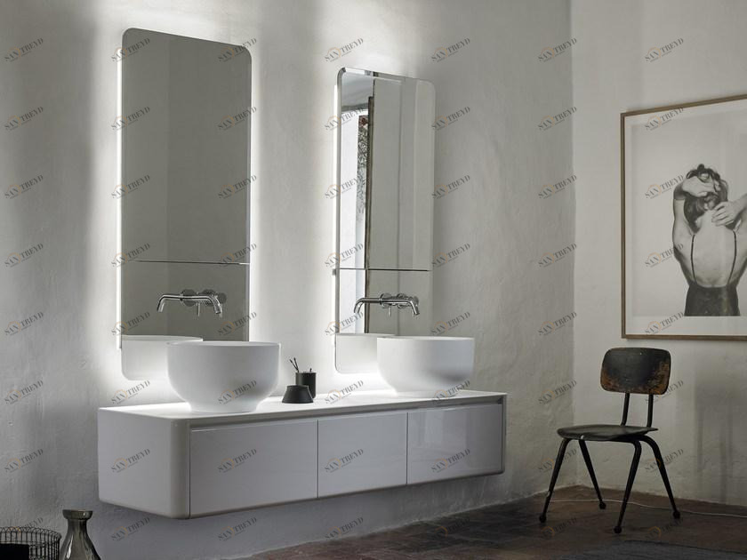 INBANI Двойная подвесная тумба под умывальник с ящиками Origin sun-id-1397238