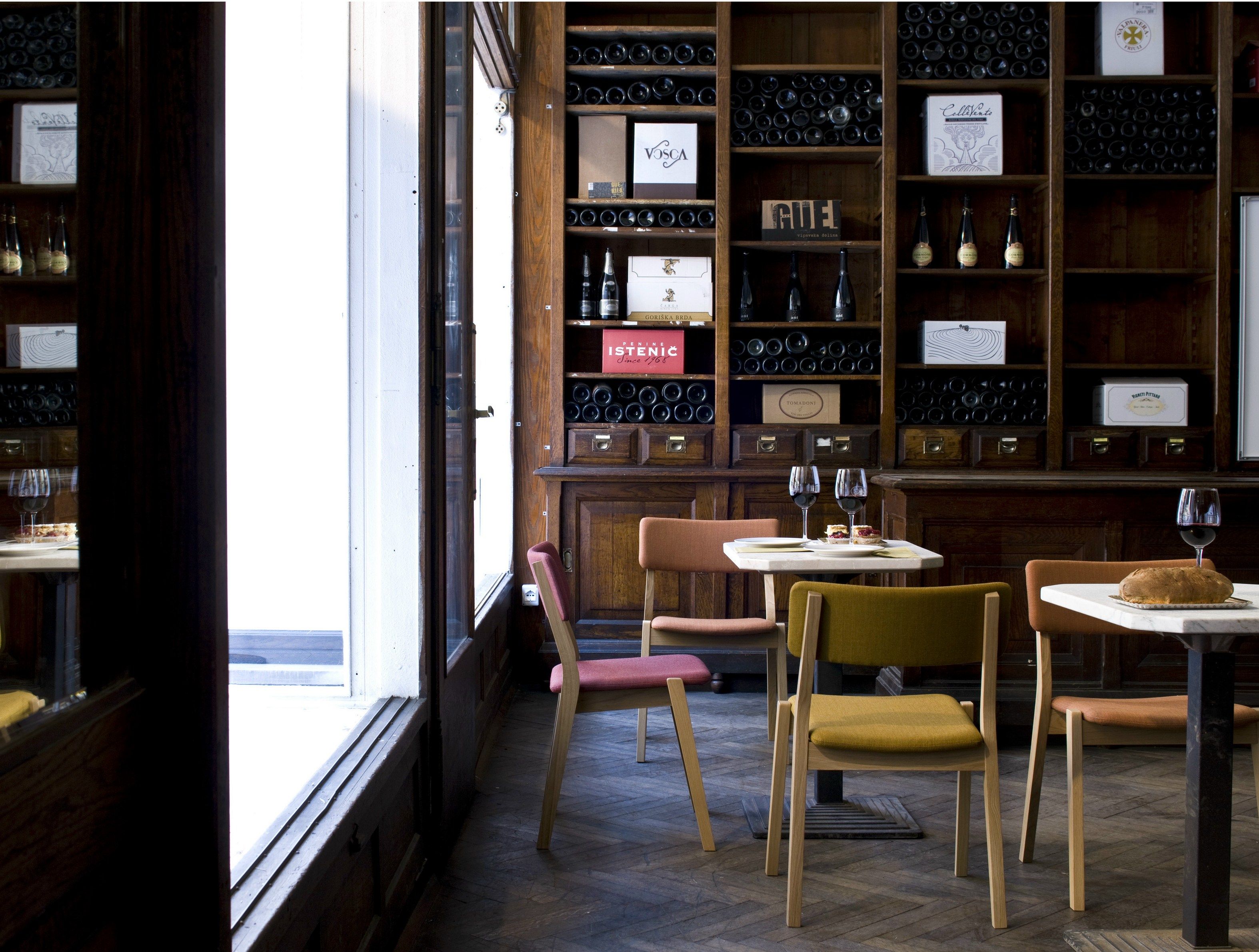 Деревянный мягкий штабелируемый стул Very Wood рамка ARCH-00091472 - Вид №8