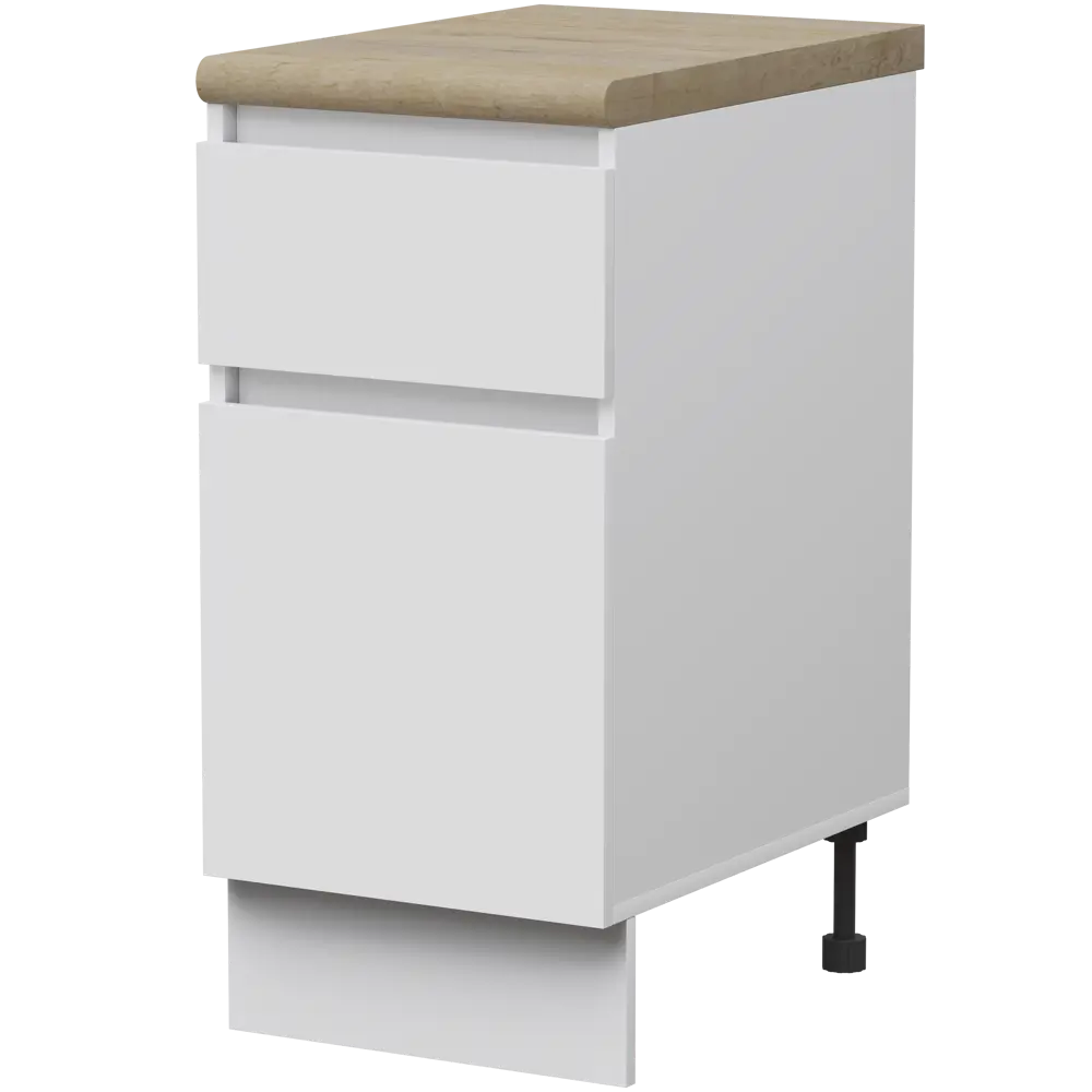 Кухонный шкаф Santreyd Миус - минимализм в белом цвете 89394536 STLM-1548242