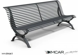 DIMCAR Скамья из металла со спинкой Elite 298-d-v