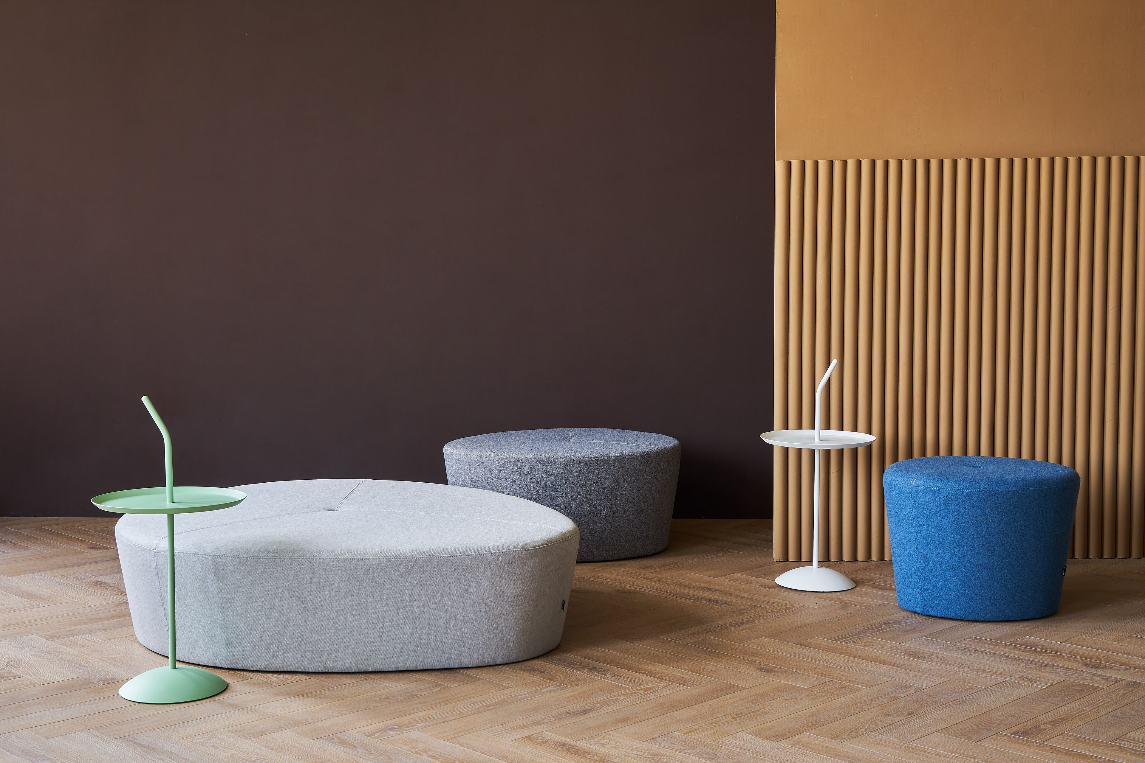 Овальный пуф из ткани Grado Design ARCH-00062001 - Вид №5