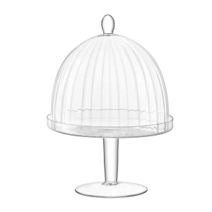 Подставка для торта с крышкой 25 см прозрачная Aurelia LSA INTERNATIONAL  00-3870004 Прозрачный