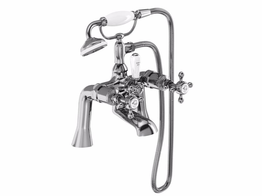 Смеситель для ванны с 2 отверстиями и ручным душем Burlington STAFFORD ARCH-00042381