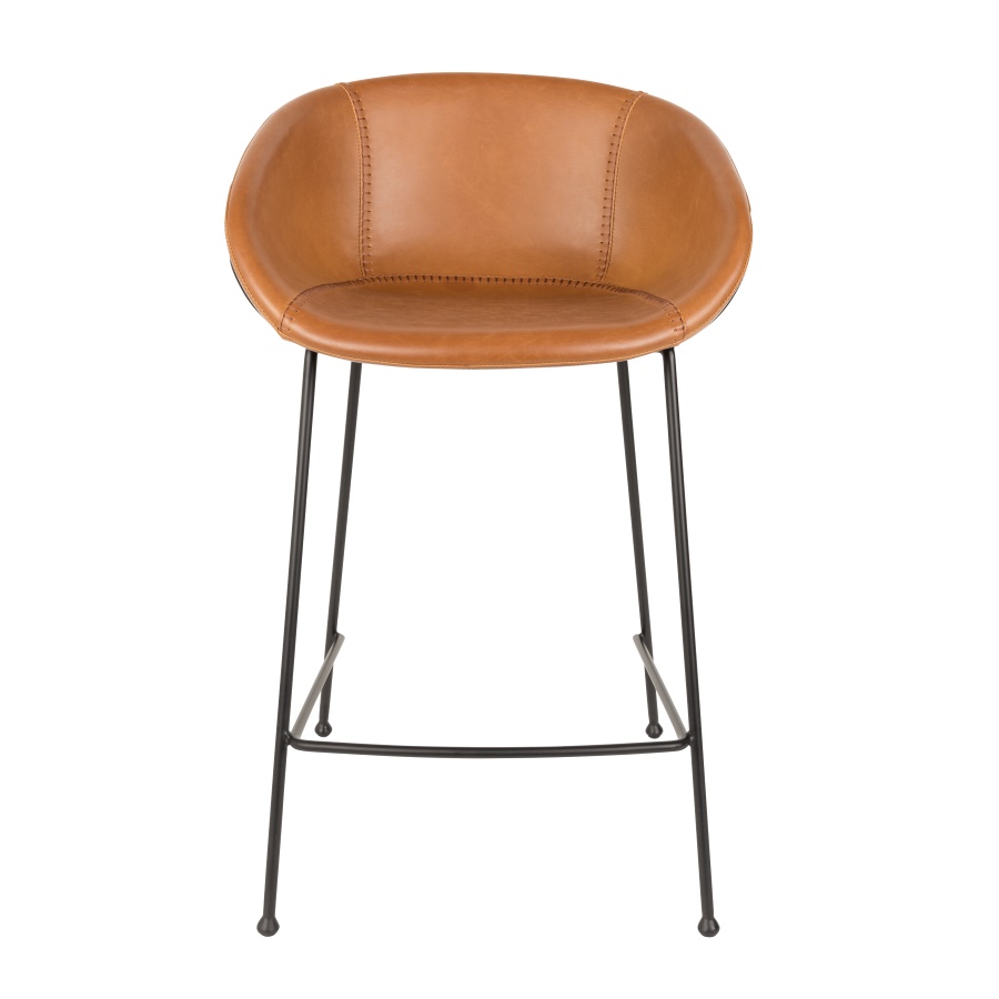 Табурет высокий Feston коричневый Zuiver 1500048 - Вид №3