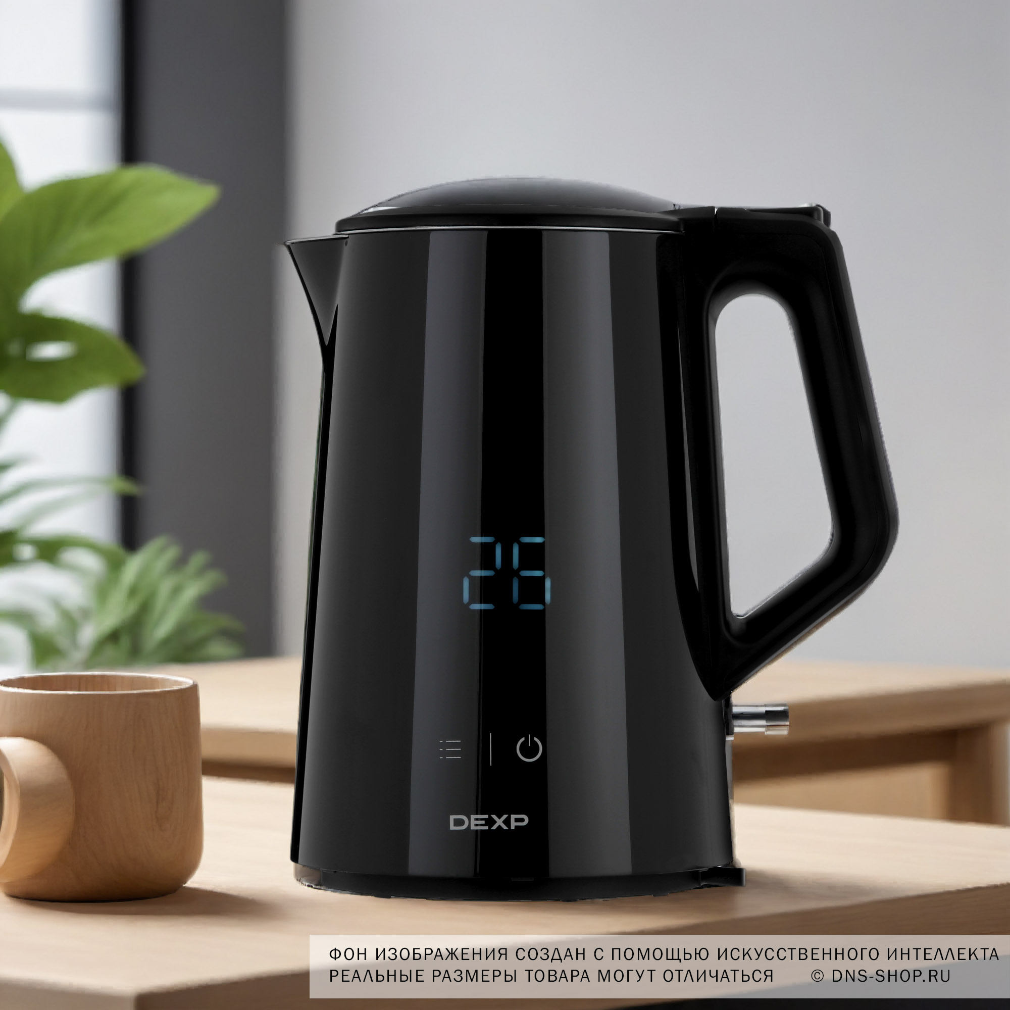 9056382 Электрочайник DEXP EK-18TSB черный STDN-0018792 - Вид №8