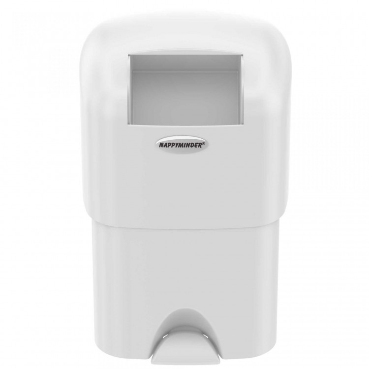 W-WAST-16 VECTAIR SYSTEMS Накопитель контейнер для использованных подгузников Nappyminder® Nappy Bin с педалью для комнаты матери и ребенка Белый  - Вид №4