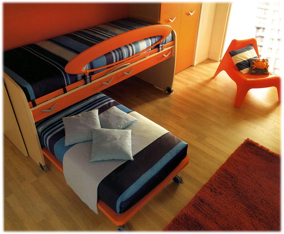 Детская из модулей  MORETTI  COMPACT CP38 ACQUA - Вид №1