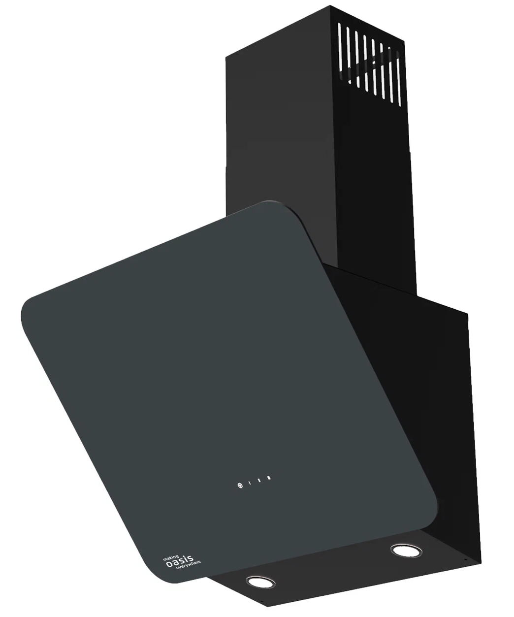 9162400 Вытяжка наклонная Оasis  ML-60B черный/серый OASIS STDN-0082232 - Вид №2